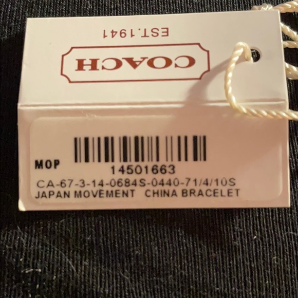 COACH Watch - Picture 4 of 6